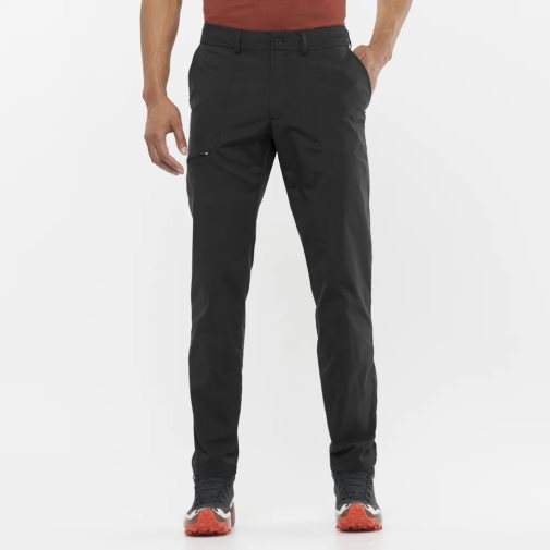 Black Salomon Wayfarer City Men's Sport Pants | IE UP5489